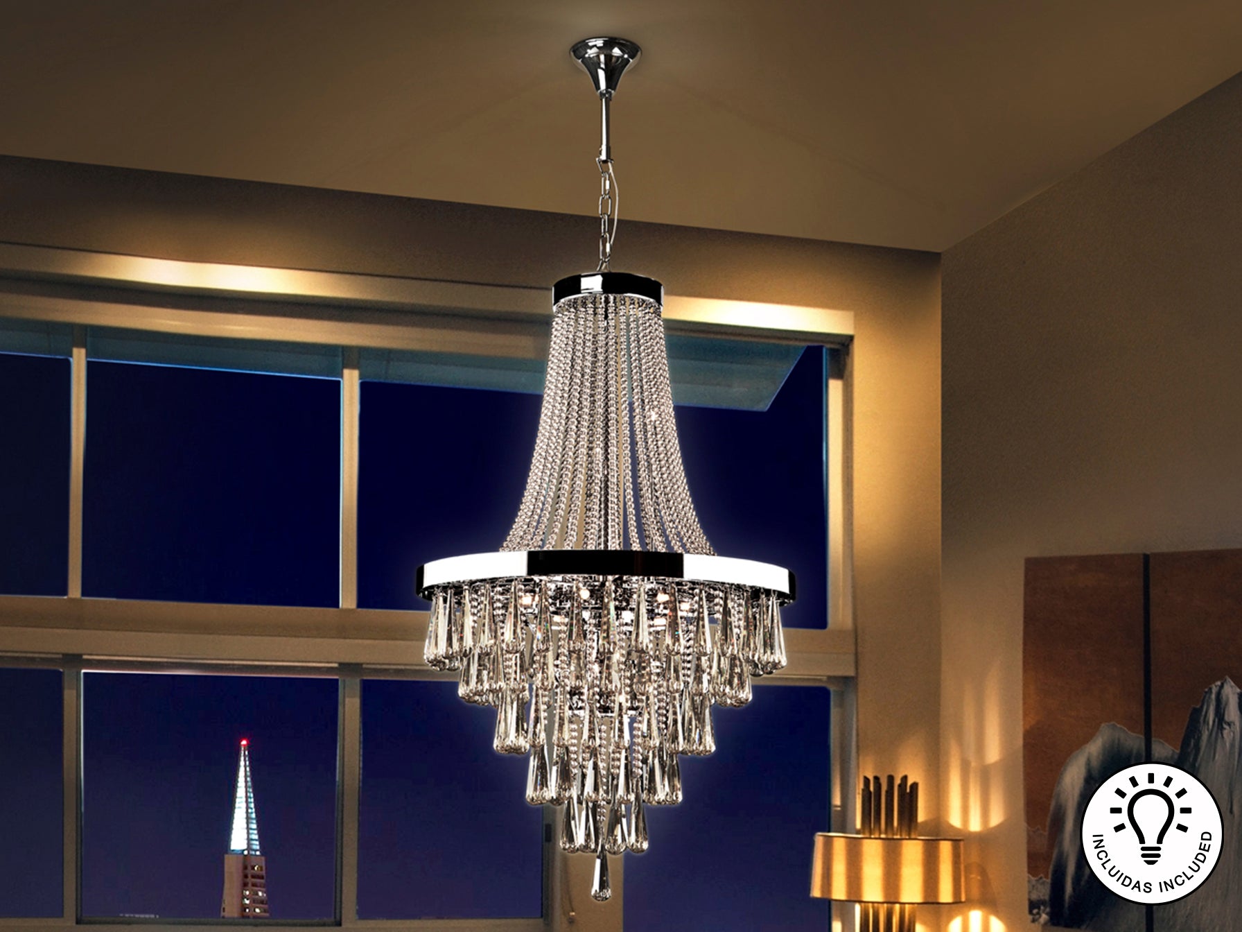 Lámpara Colgante Palace 22 Luces - Schuller - Calidad Premium | luzguru.com