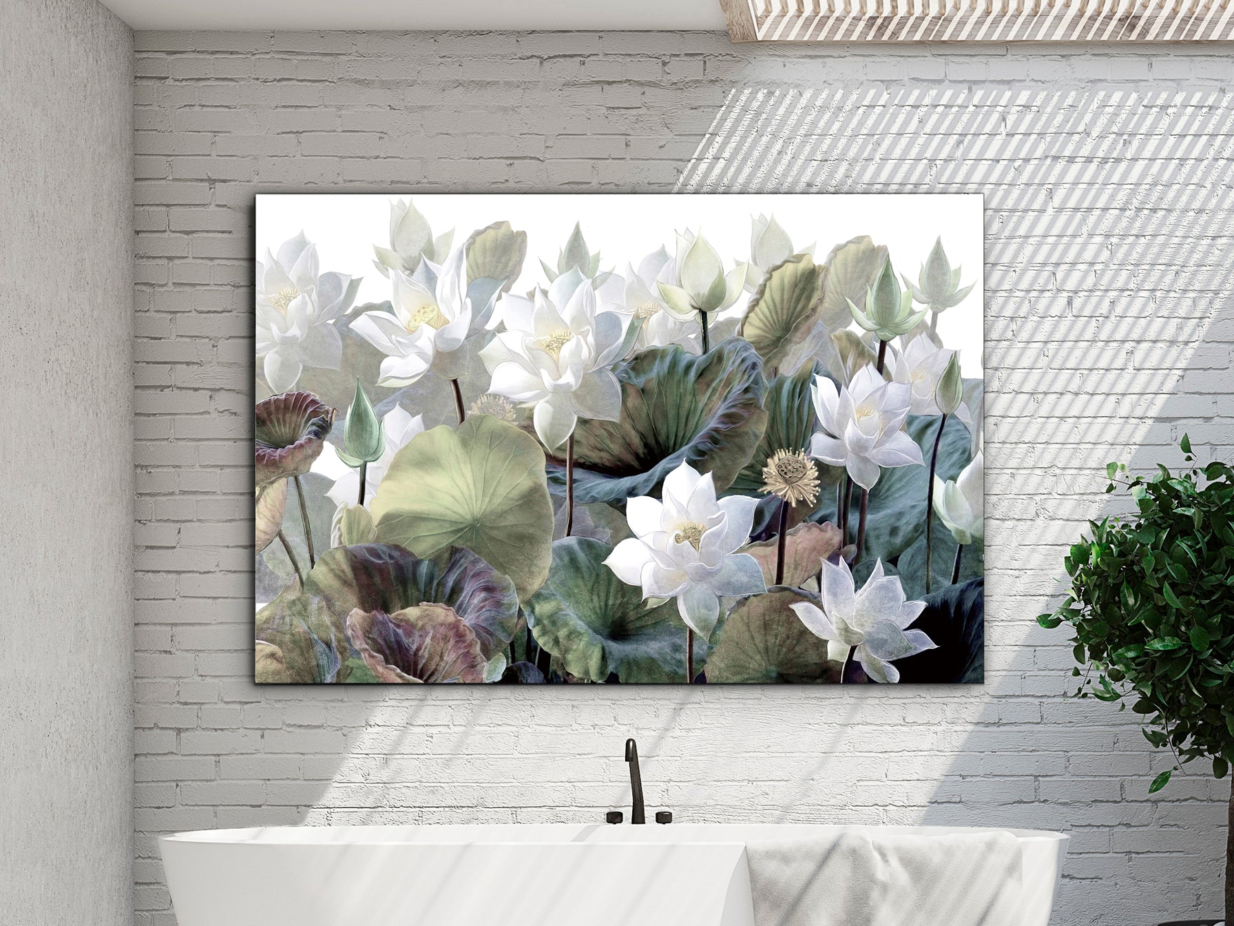 Fotografía Impresa Nenufares Schuller 150x100 - luzguru.com