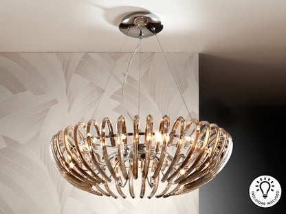 Lámpara Moderna Ariadna Champagne - Schuller - luzguru.com