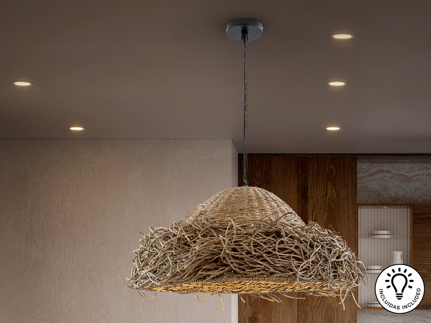 Lámpara Colgante Maui - Schuller - Diseño y Calidad | luzguru.com