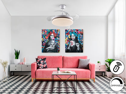 Ventilador de techo Schuller Vento 168311D blanco - luzguru.com