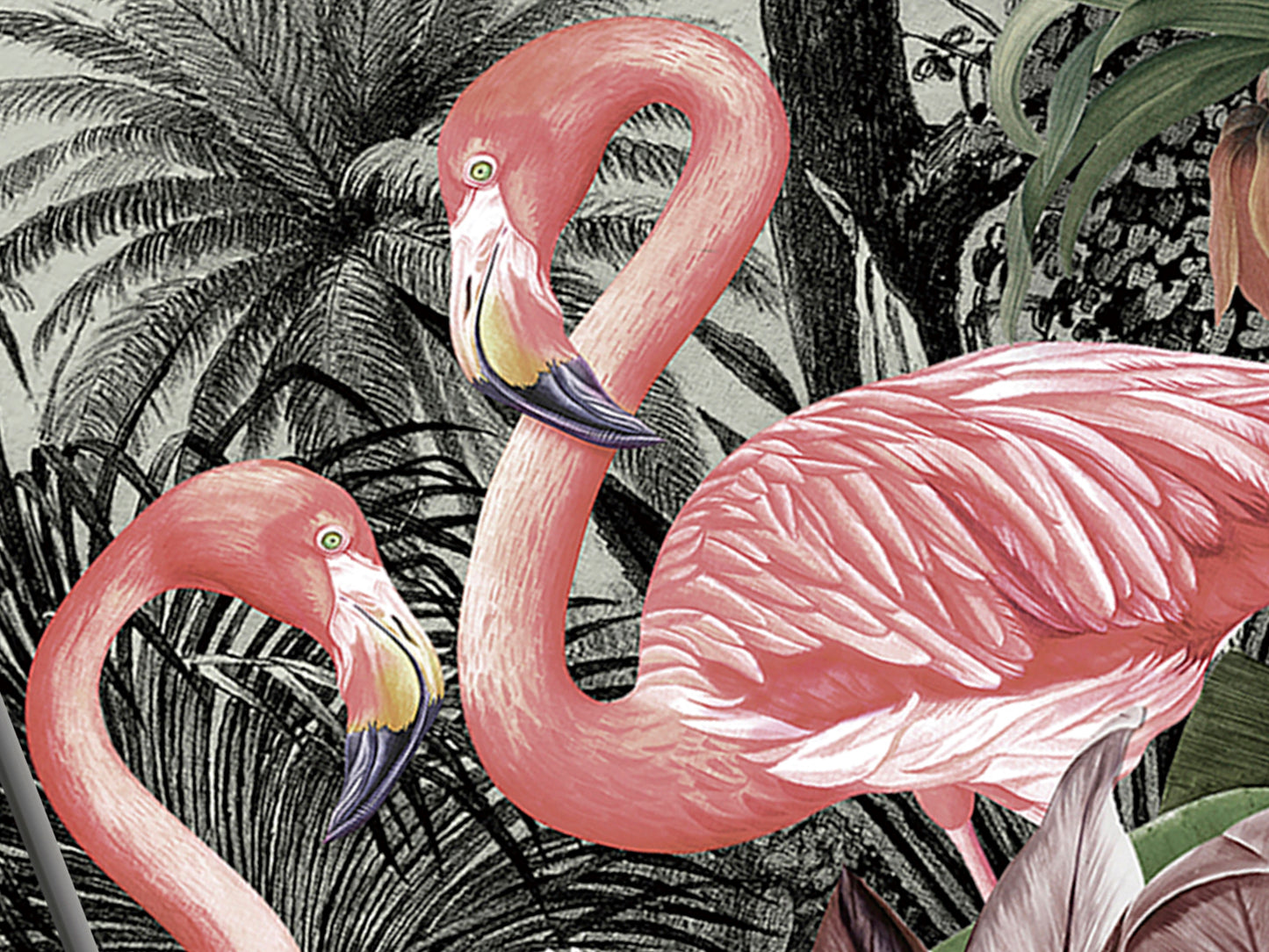 Tríptico Flamencos Fotografía Impresa 180x120cm - Schuller | luzguru.com