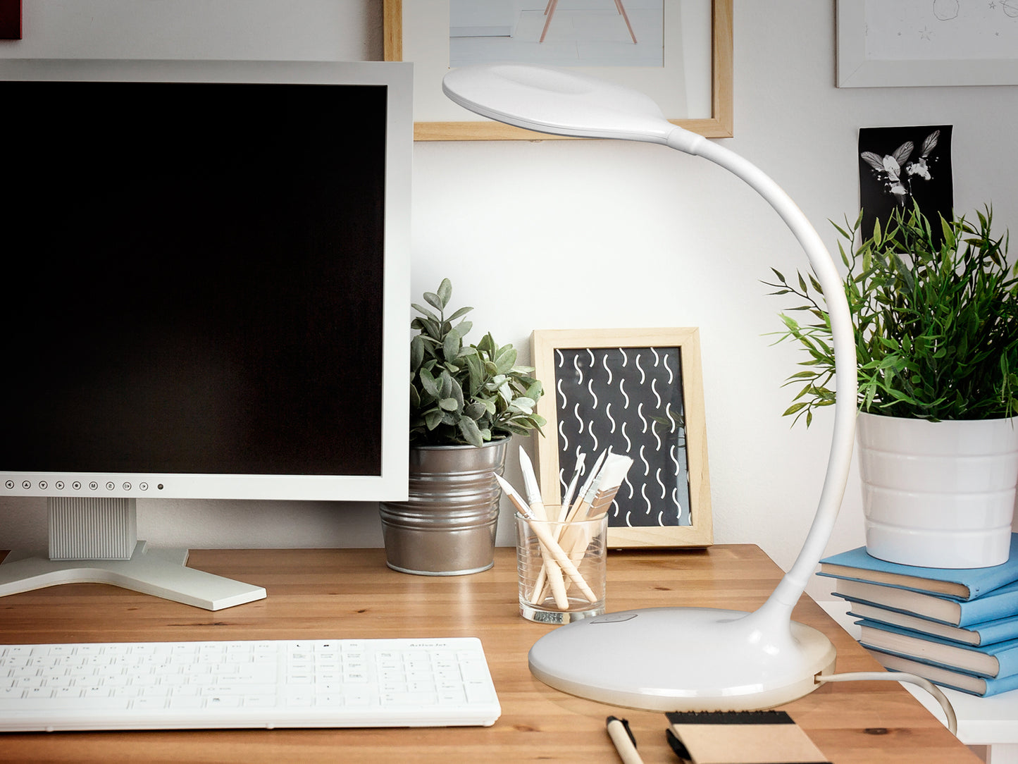 Lámpara Sobremesa LED Schuller Scoop - Diseño Moderno | luzguru.com