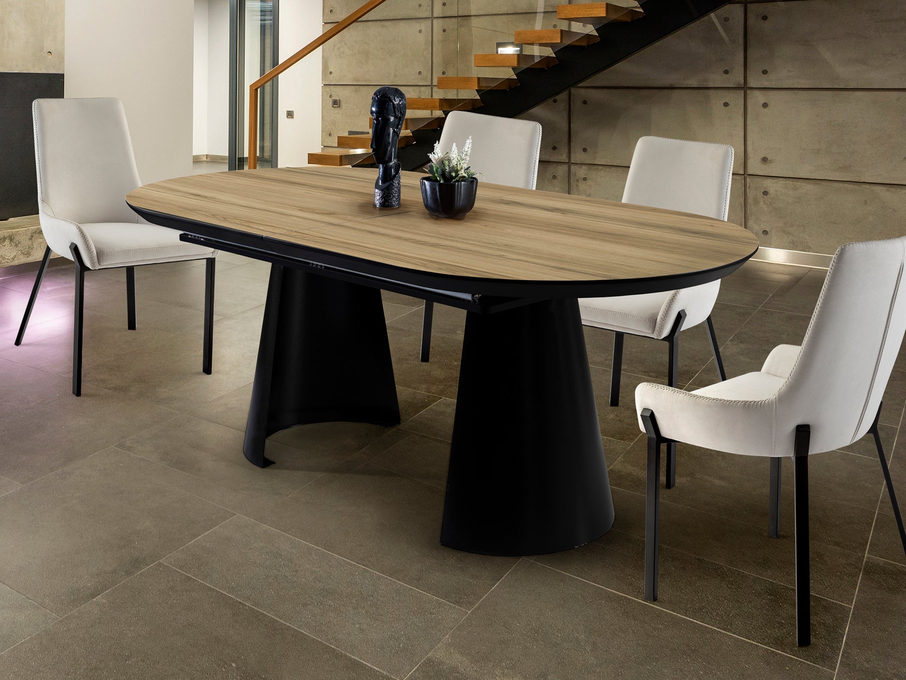 Mesa Comedor Extensible Capri - Schuller - Calidad Premium | luzguru.com