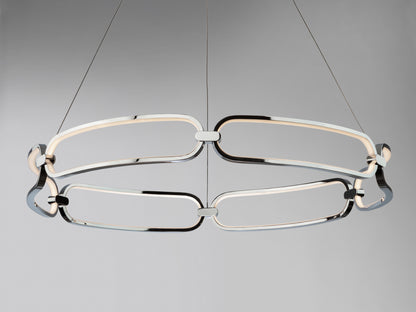 Lámpara LED Colette Cromada Ø80cm - Schuller - Calidad Premium | luzguru.com