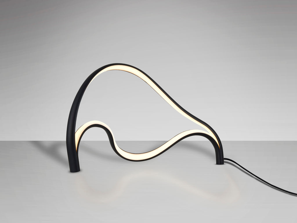 Lámpara Sobremesa Negra Moderna - Schuller Danza | luzguru.com