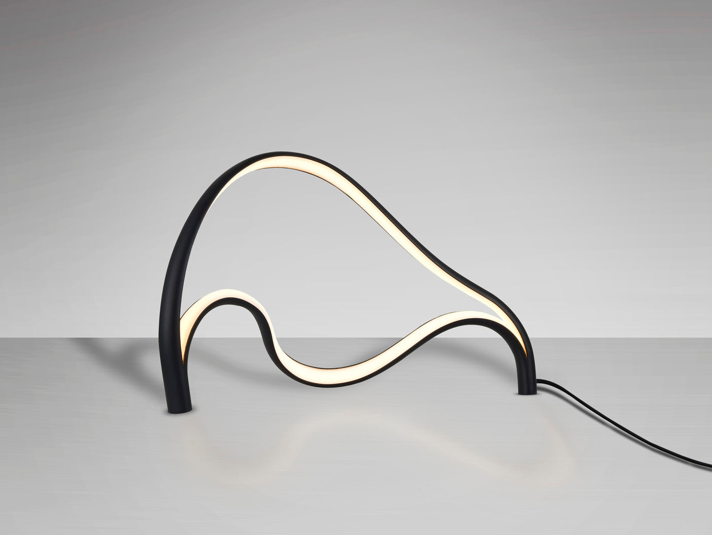 Lámpara Sobremesa Negra Moderna - Schuller Danza | luzguru.com