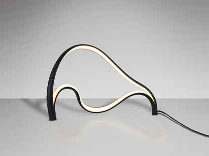 Lámpara Sobremesa Negra Moderna - Schuller Danza | luzguru.com