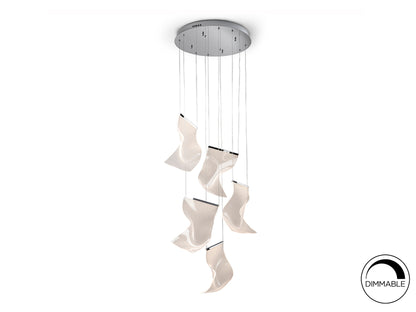 Lámpara Moderna Cromada VELOS - Schuller - Calidad Premium | luzguru.com