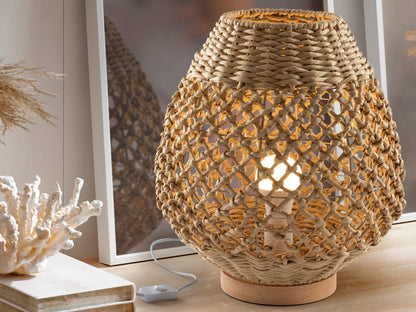 Lámpara Sobremesa Beige Yaiza - Schuller | luzguru.com