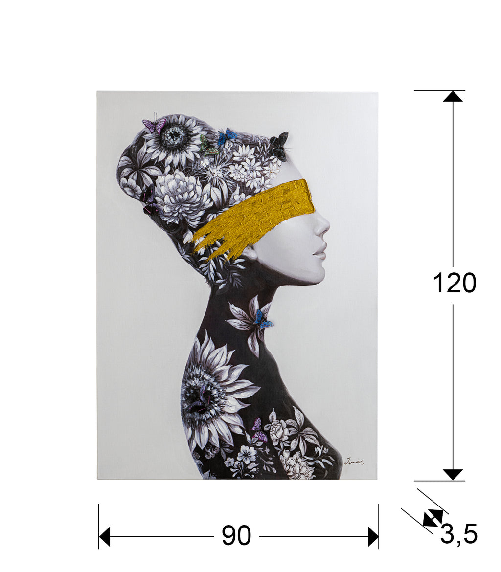 Medidas Cuadro Acrílico Schuller Perfil I 498036: 90x120x3.5cm, 2.12kg.
