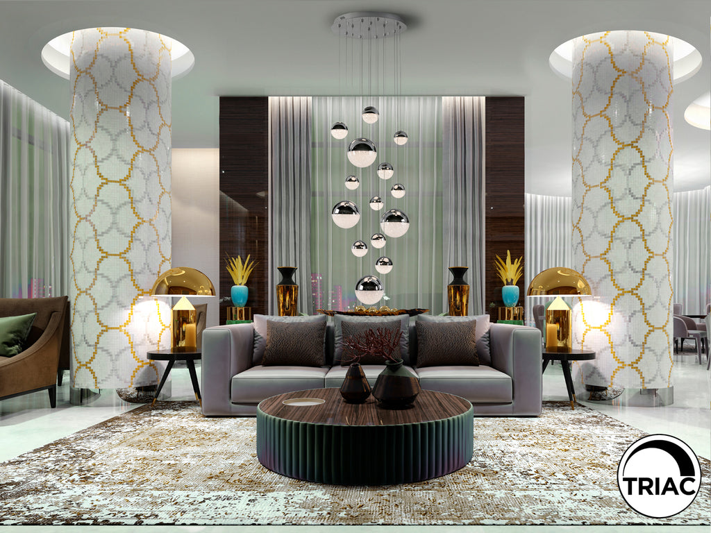 Lámpara de techo Schuller Sphere 793269GD - luzguru.com