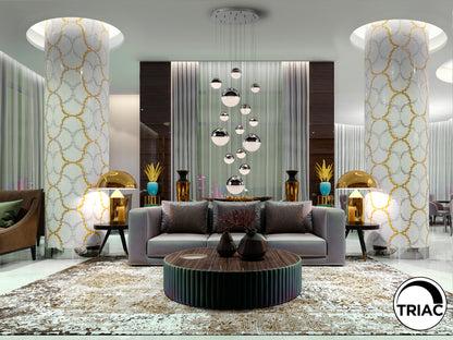 Lámpara de techo Schuller Sphere 793269GD - luzguru.com