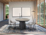 Mesa de comedor Schuller Koria - 599214 - Piedra/Negro - luzguru.com