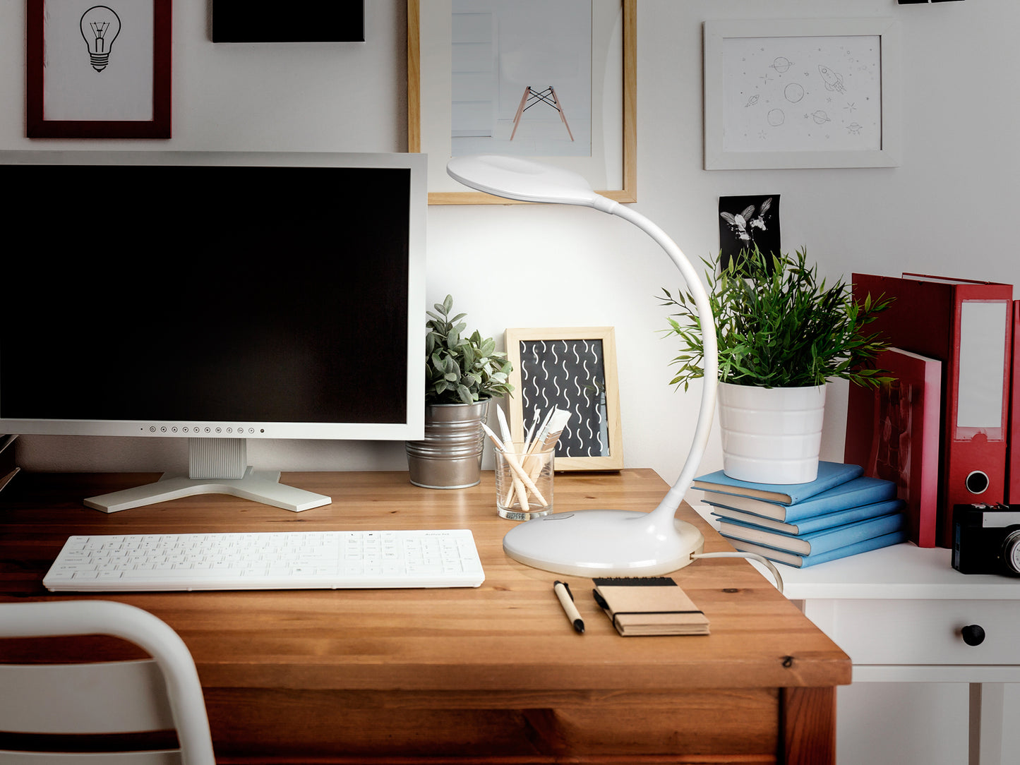 Lámpara Sobremesa LED Schuller Scoop - Diseño Moderno | luzguru.com