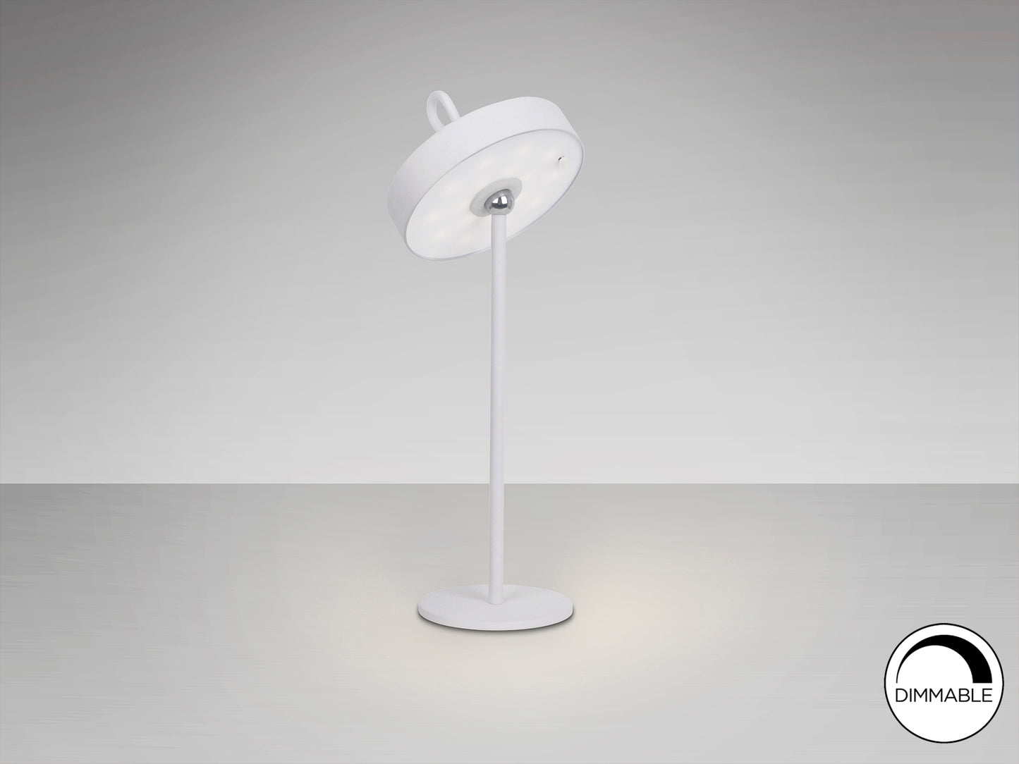 Sobremesa LED Schuller Gong Blanco - Ref. 551869 - luzguru.com