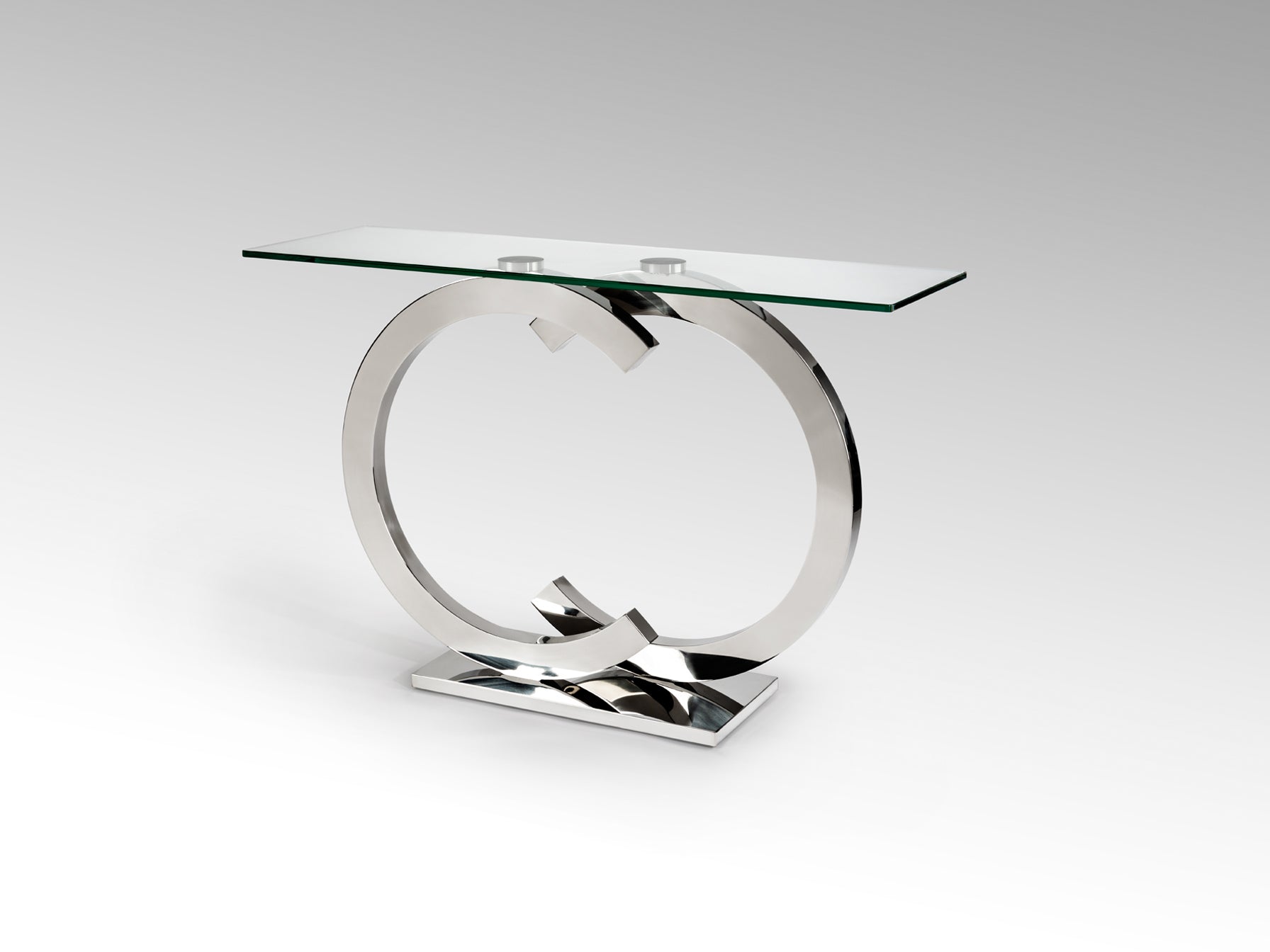 Consola de Acero Inoxidable Casandra - Schuller - luzguru.com