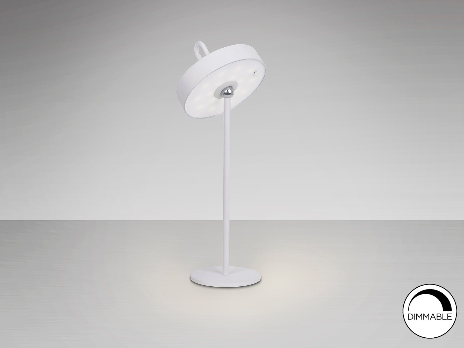 Sobremesa LED Schuller Gong - Iluminación Moderna y Portátil | luzguru.com
