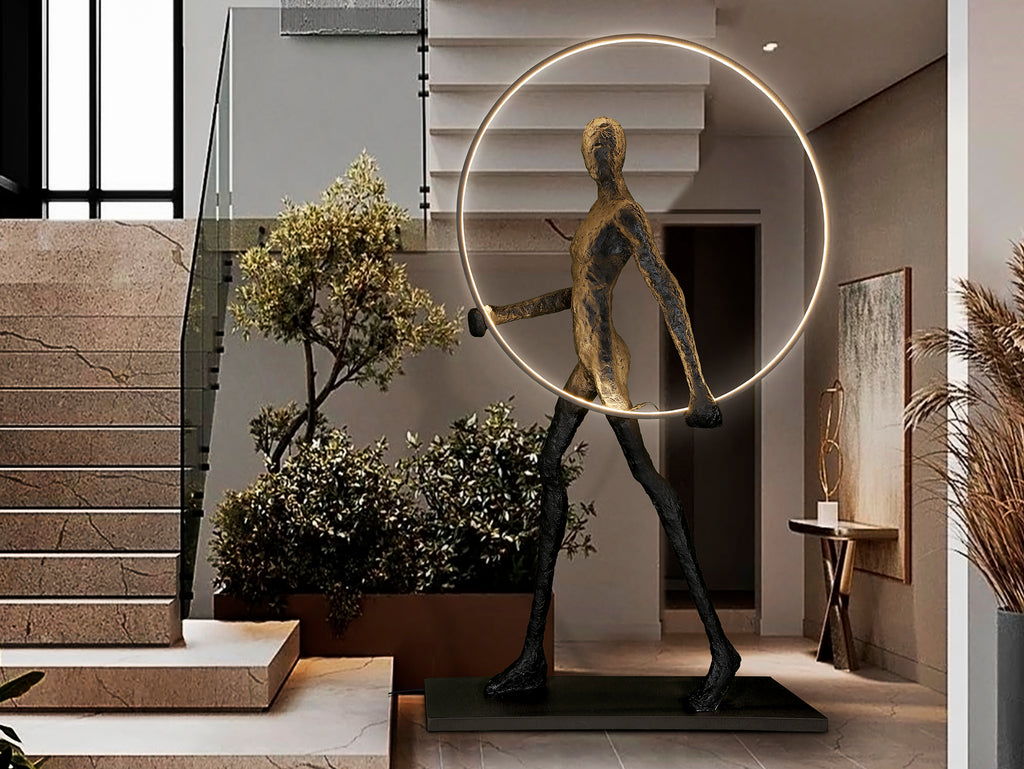 Figura Decorativa Caminante Negra - Schuller - luzguru.com