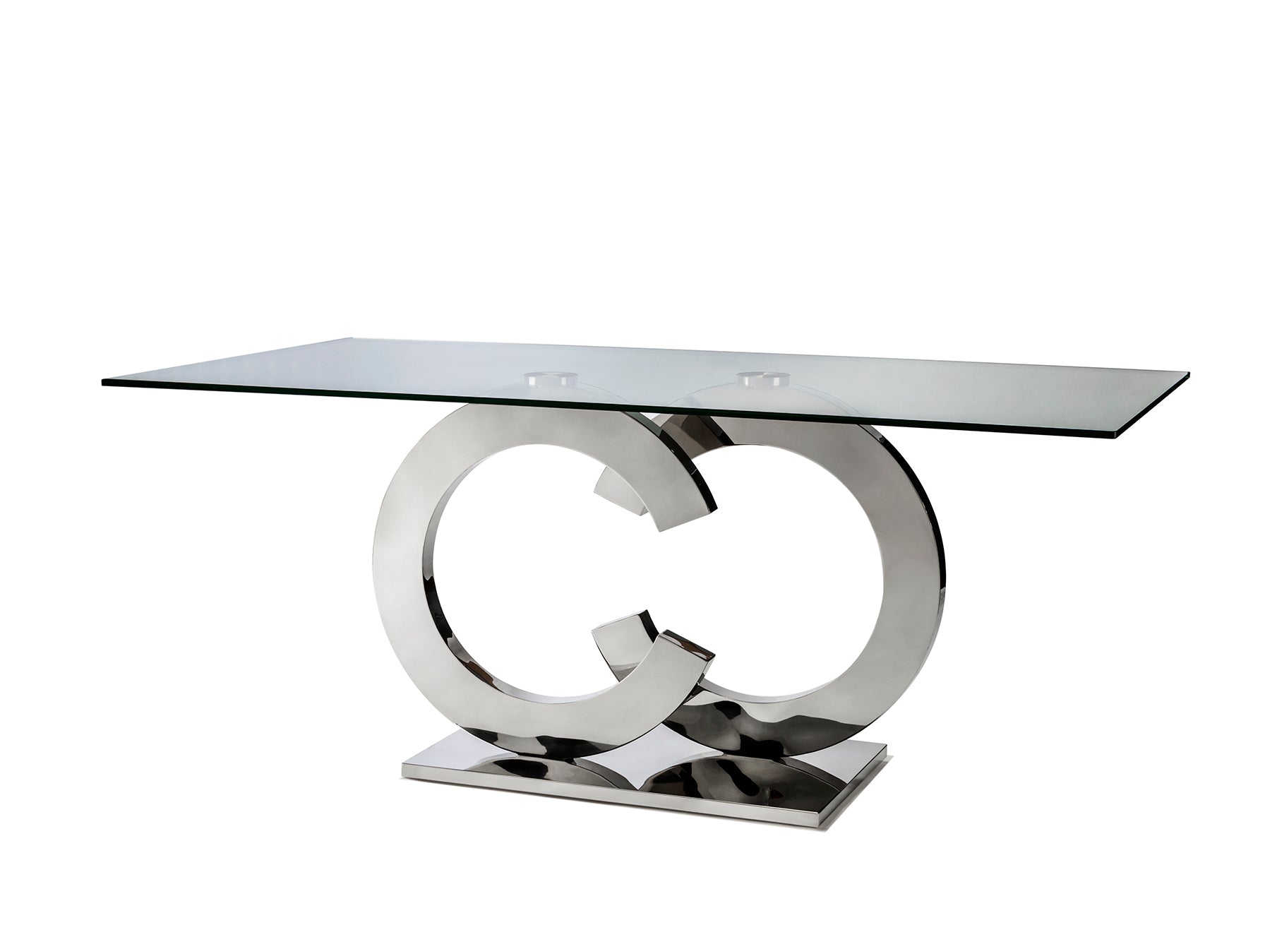 Mesa Comedor Acero Inoxidable - Schuller Casandra | luzguru.com