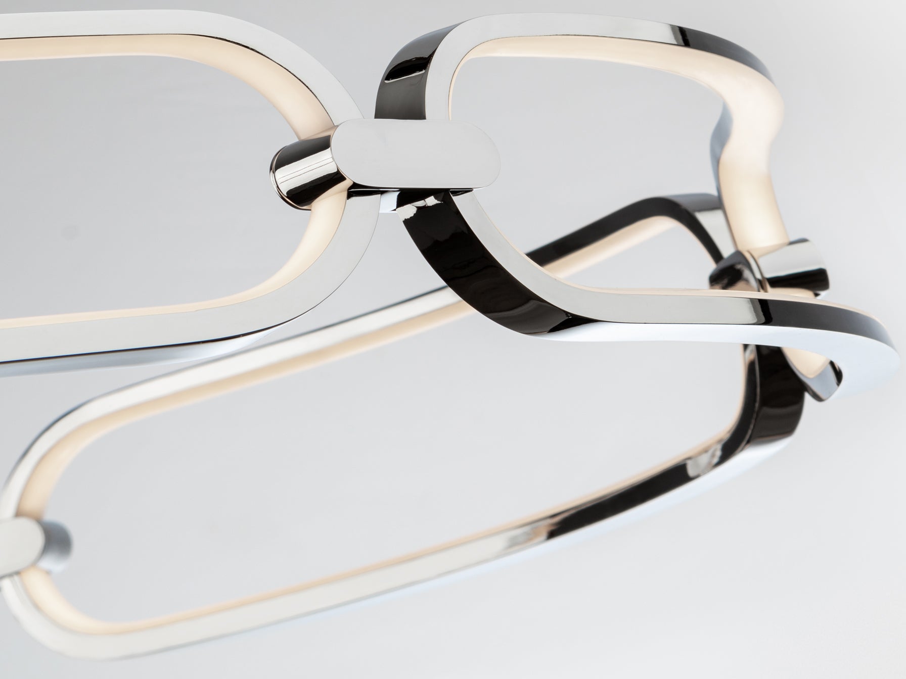 Plafón LED Schuller Colette Ø80cm Cromado - Iluminación Moderna | luzguru.com