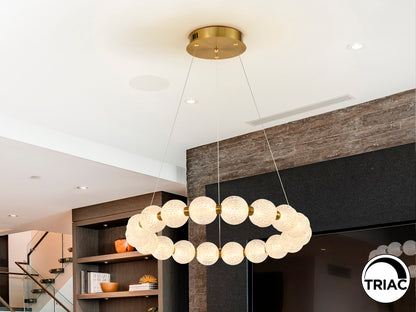 Lámpara Moderna Oro Roxan - Schuller - Calidad Premium | luzguru.com