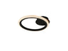 Schuller 717847 - Plafón Ring Negro - luzguru.com