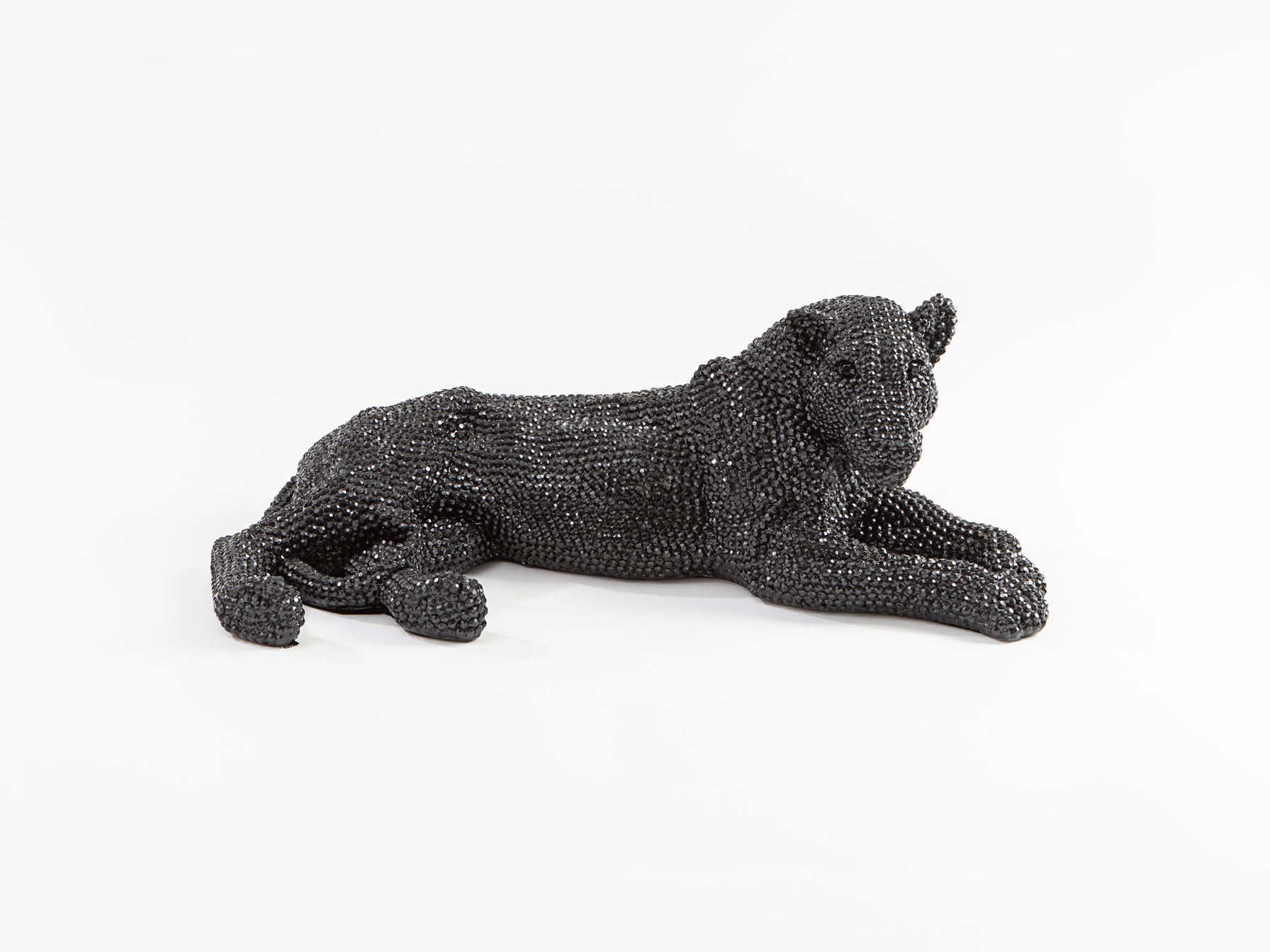 Figura Decorativa Leona Negra - Schuller - Calidad Premium | luzguru.com