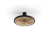 Aplique/Plafón LED Schuller Stone 803641 - Negro Mate - luzguru.com