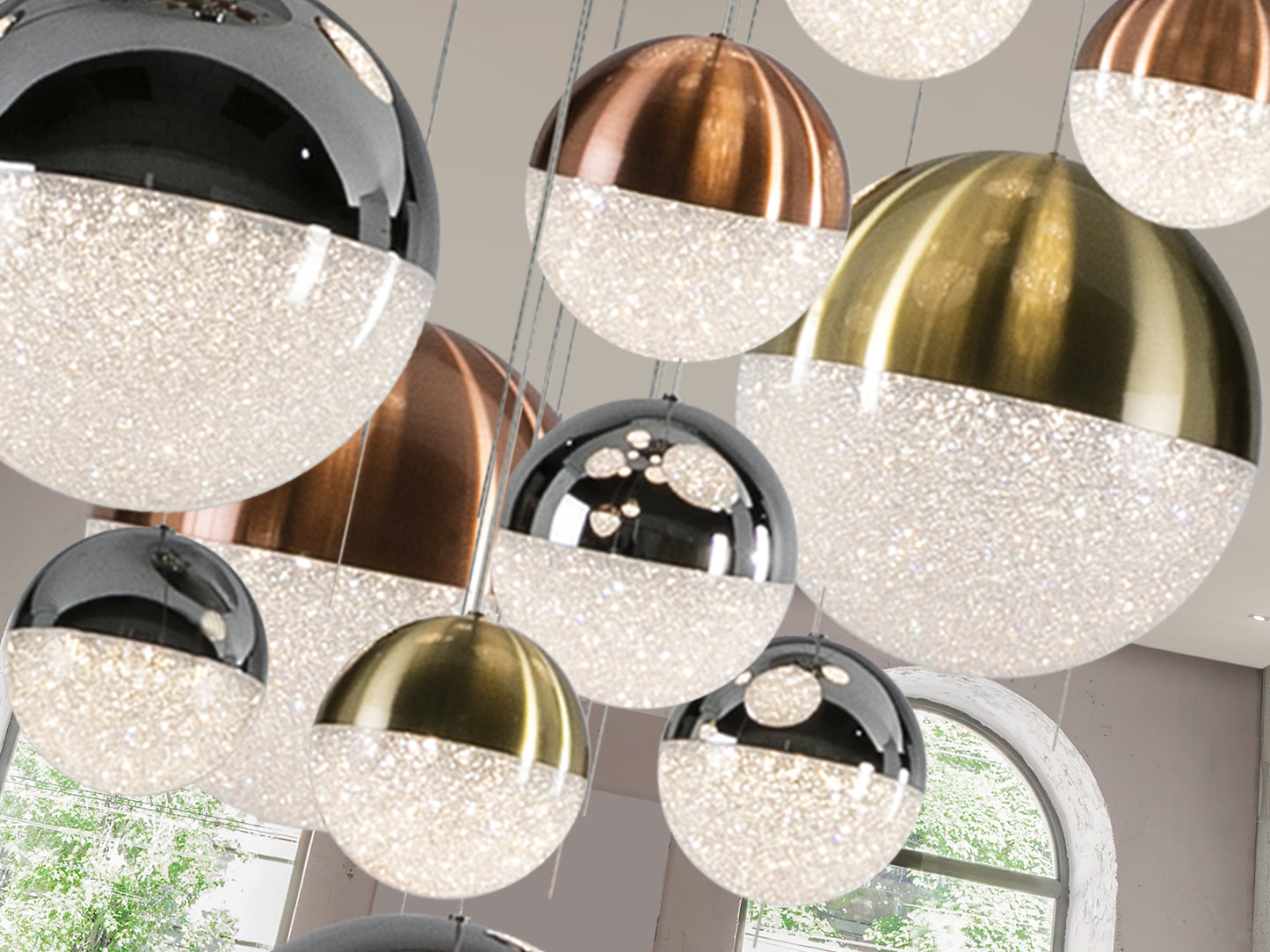 Lámpara Techo LED Schuller Sphere - Diseño Moderno | luzguru.com