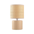 Lámpara sobremesa Malia arena natural ALEMAR con pantalla de tela - Vista principal
