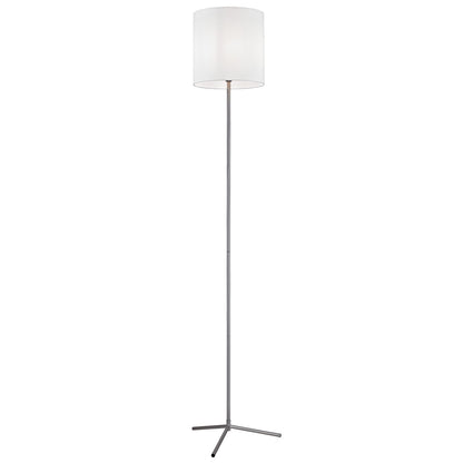 Pie de salón Clio plata ALEMAR con pantalla textil - Vista principal