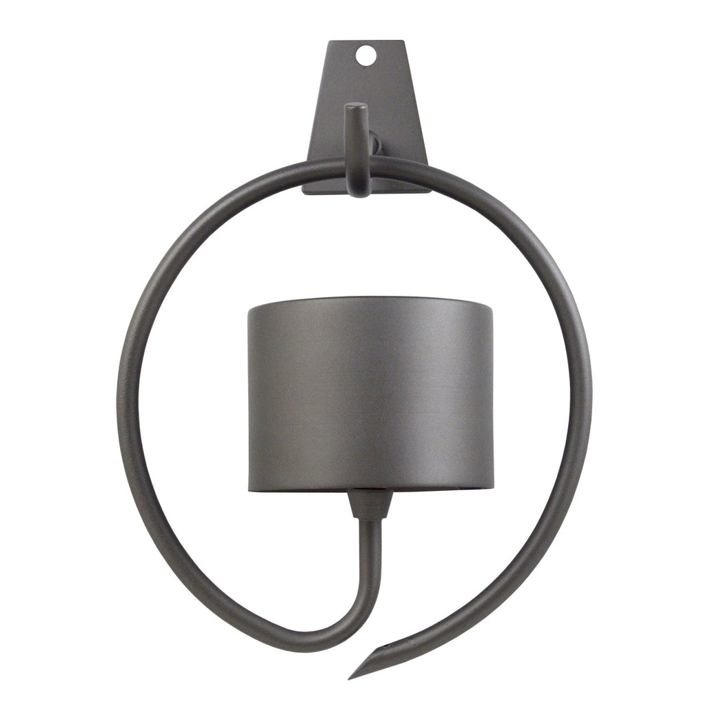 Aplique solar LED Bolano titanio ALEMAR 5W regulable - Vista principal