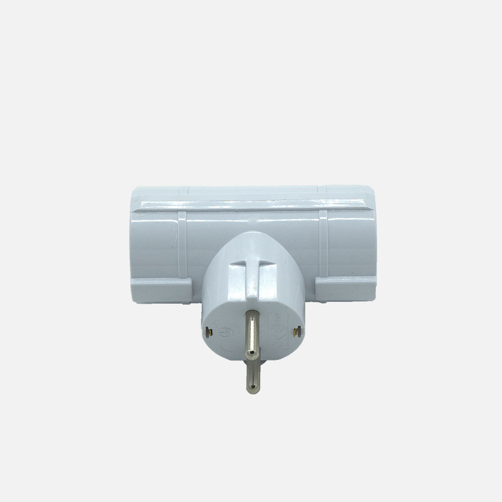 Adaptador compacto y seguro ideal para el hogar