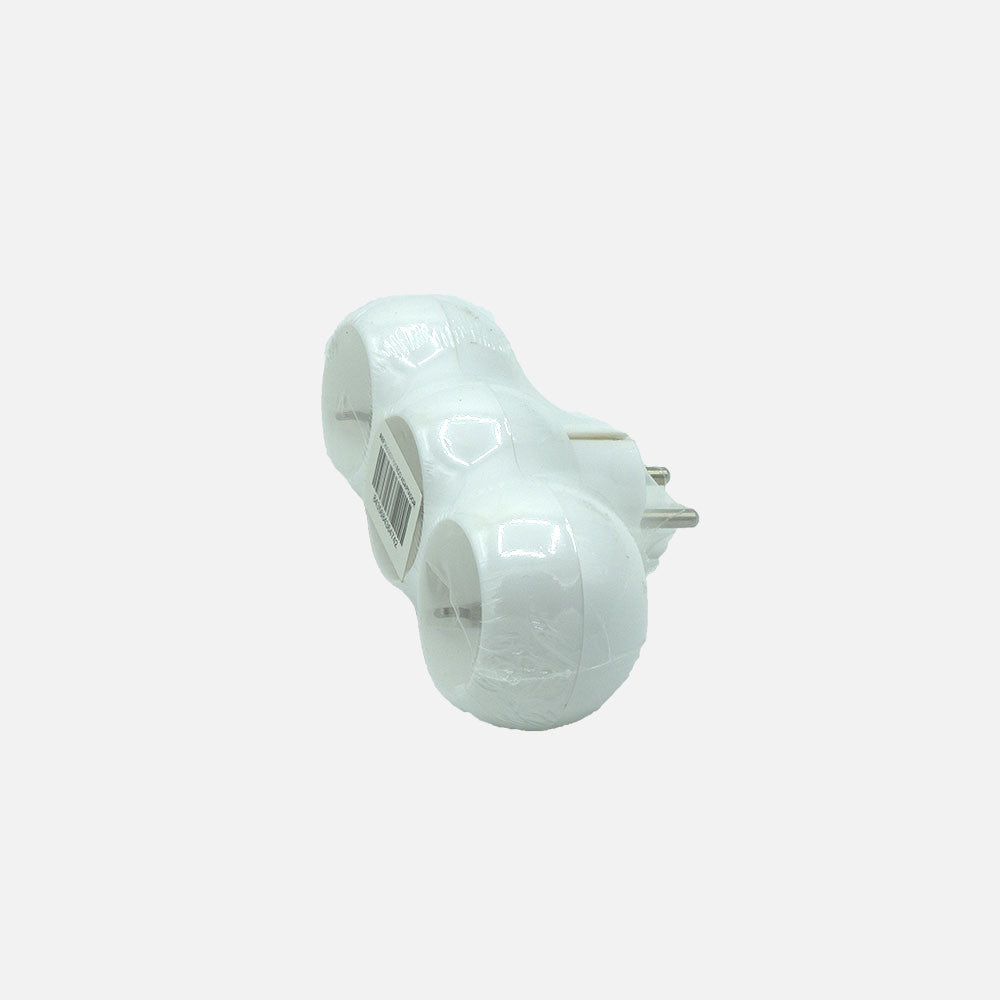 Adaptador Fabrilamp fabricado en Policarbonato color Blanco