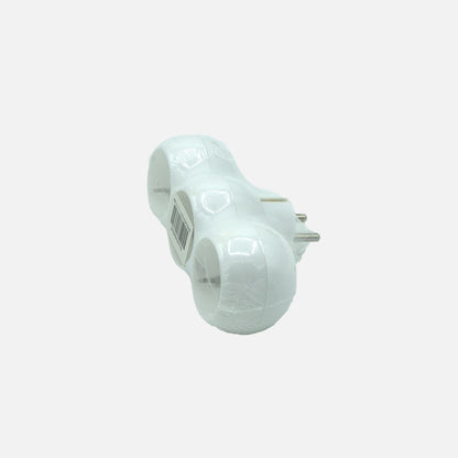 Adaptador Fabrilamp fabricado en Policarbonato color Blanco