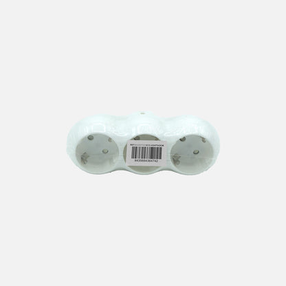Adaptador Retráctil 3 Tomas Fabrilamp / Abrila 260207101
