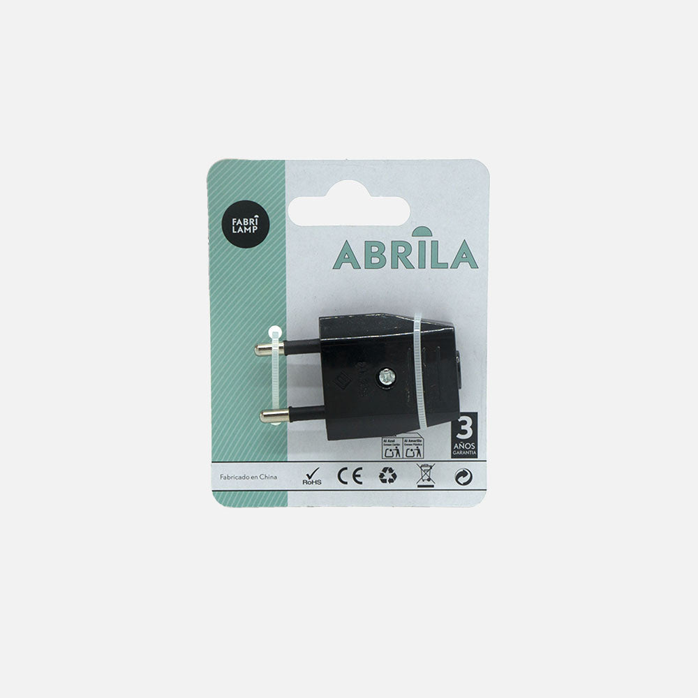 Clavija bipolar Fabrilamp / Abrila Mod5 para conexión segura 260005209