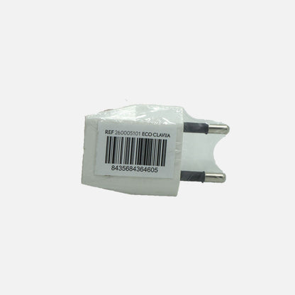 Clavija Retráctil Eco Mod5 2P+E 10A 230V Blanca Fabrilamp - imagen 3 | Fabrilamp / Abrila