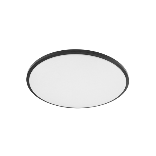Plafón Moderno LED Eglon 39 cm / Negro – vista principal · Ref. 245483509