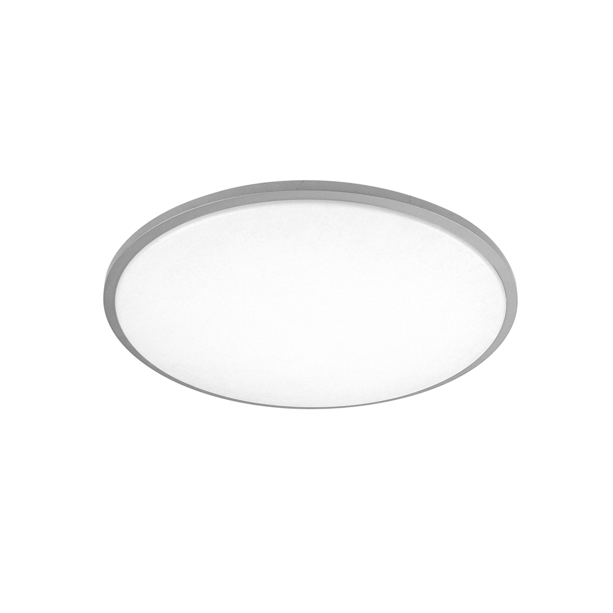 Plafón Moderno LED Eglon 39 cm / Plata – vista principal · Ref. 245483510