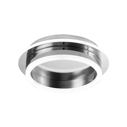 Plafón Moderno LED Elma Cromo – vista principal · Ref. 178583020