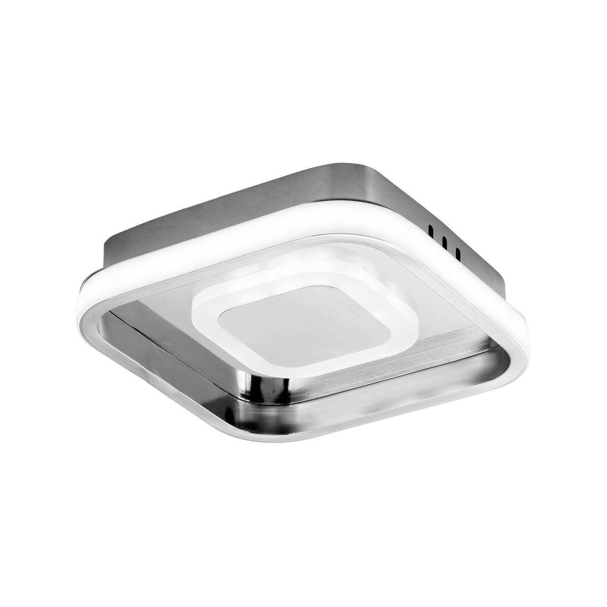Plafón Moderno LED Elma Cromo – vista principal · Ref. 178582420