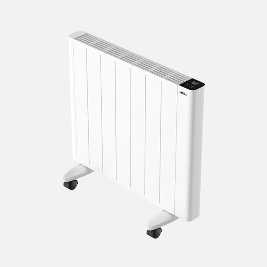 Emisor Térmico Cerámico Apex 1500 W Blanco Fabrilamp - Vista frontal principal en fondo blanco | LuzGurú