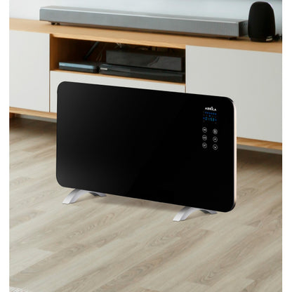 Emisor Térmico de Cristal Himalaya 1500 W Negro con Mando Fabrilamp - imagen 3 | Fabrilamp / Abrila