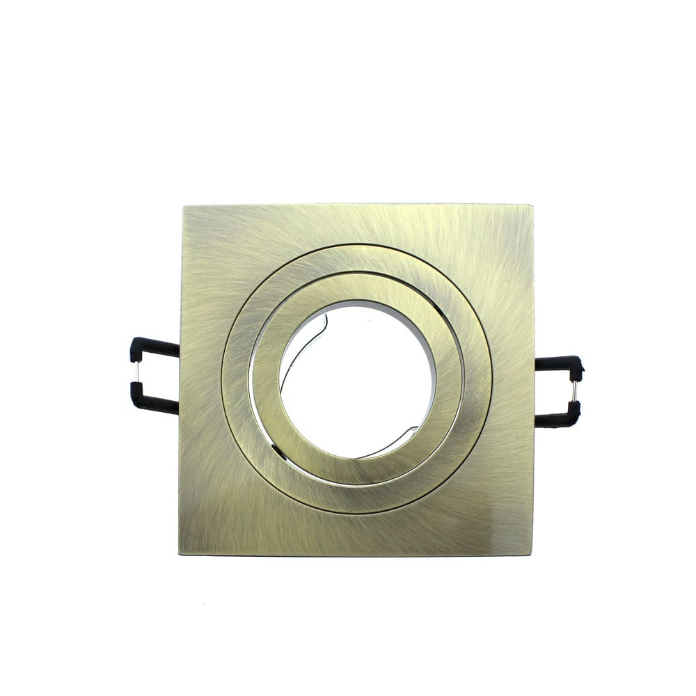 Foco Helium fabricado en Aluminio color Oro Viejo