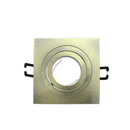 Foco Helium fabricado en Aluminio color Oro Viejo
