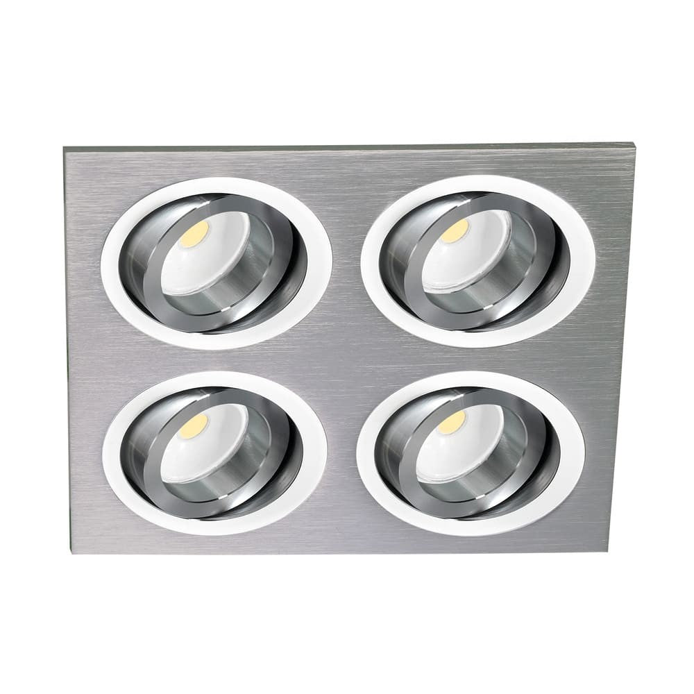 Foco Empotrable Helium Aluminio CristalRecord 03-064-00-003
