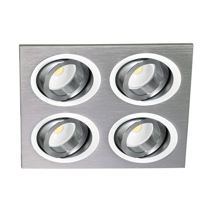 Foco Empotrable Helium Aluminio CristalRecord 03-064-00-003