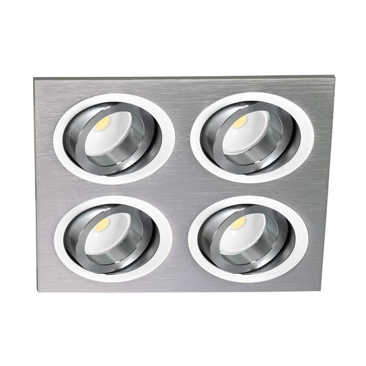 Foco Empotrable Helium Aluminio CristalRecord 03-064-00-003